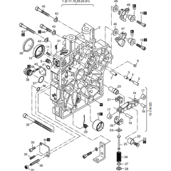 Timing Cover for Hatz 1B40
