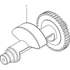 Crankshaft Assembly for Hatz 1B40