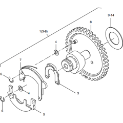 Camshaft Assembly for Hatz 1B40