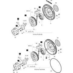 Recoil Starter for Hatz 1B50