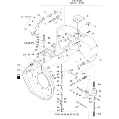 Fuel-b Assembly for Hatz 1B50