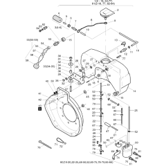 Fuel-c Assembly for Hatz 1B50