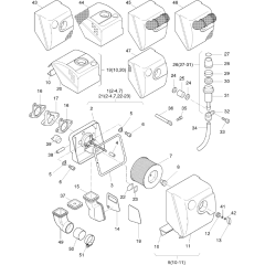 Air Filter for Hatz 1B50