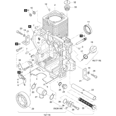 Crankcase Assembly for Hatz 1B50