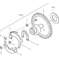 Camshaft Assembly for Hatz 1B50