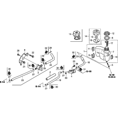 Fuel Tank Assembly for Honda