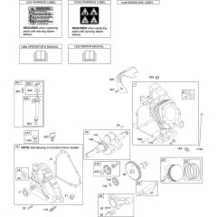 Camshaft, Crankshaft & Cylinder