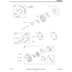 Flywheel Assembly for Briggs & Stratton