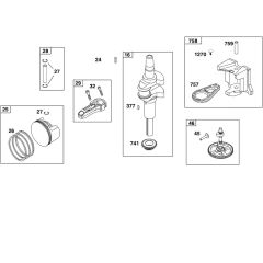 Crankshaft & Piston Assembly