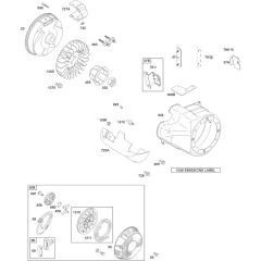 Blower Housing & Starter Assembly