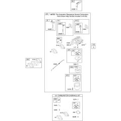 Carburettor Assembly for Briggs