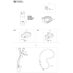 Accessories No.2 for Husqvarna 223L