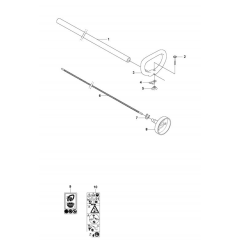 Shaft & Handle for Husqvarna 223 L