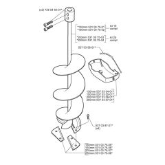 Drill for Husqvarna Auger