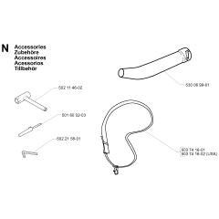 Husqvarna 225B Accessories