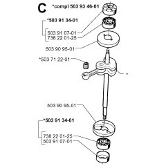 Crankshaft Assembly for 225BV