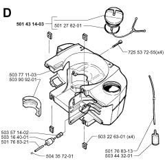 Crankcase Assembly for Husqvarna