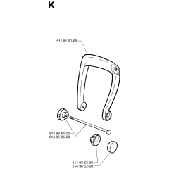 Handle Assembly for Husqvarna