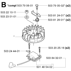 Ignition System for Husqvarna 225 H60