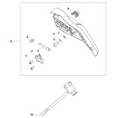 Clutch Cover for Husqvarna 225i