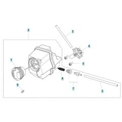 Oil Tank for Husqvarna 225i