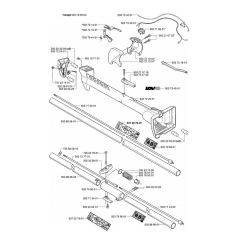 Shaft & Handle for Husqvarna 225 LD