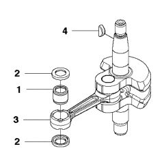 Crankshaft Assembly for Husqvarna