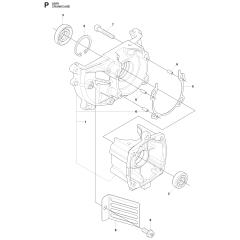 Crankcase Assembly for Husqvarna