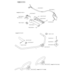 Handle & Controls for Husqvarna 227 LD