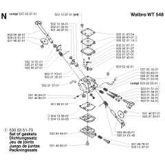 Carburetor Assembly for 227R