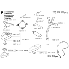 Accessories for Husqvarna 227R