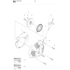 Starter Assembly for Husqvarna 230