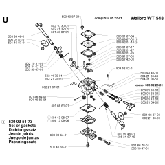 Carburetor Assembly for 232RJ