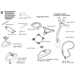 Accessories for Husqvarna 232RJ