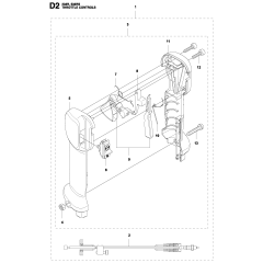 Throttle Controls for Husqvarna 233R