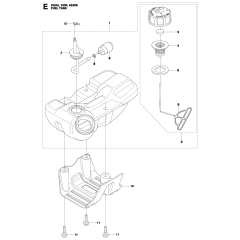 Fuel Tank Assembly for 233Rj