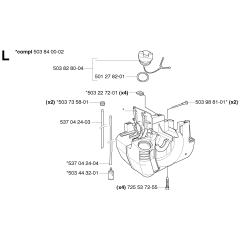 Fuel Tank Assembly for 235FR