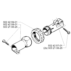 Shaft Assembly for Husqvarna 235P