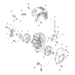 Shaft Assembly for Husqvarna 235P