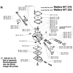 Carburetor Assembly for 235P