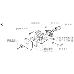 Carburetor & Air Filter Assembly