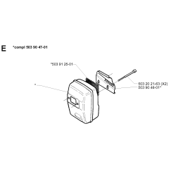 Muffler Assembly for 235P