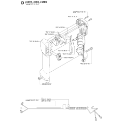 Handle & Controls for Husqvarna 235R