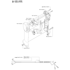 Handle & Controls for Husqvarna 235RII