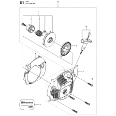 Starter Assembly for Husqvarna 236e