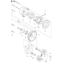 Clutch Assembly for Husqvarna 236R