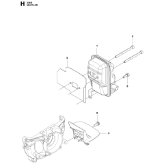 Muffler Assembly for 236R