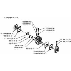 Carburetor for Husqvarna 23 L