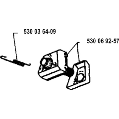 Muffler for Husqvarna 23 LC