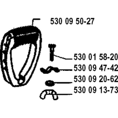 Handle Assembly for Husqvarna